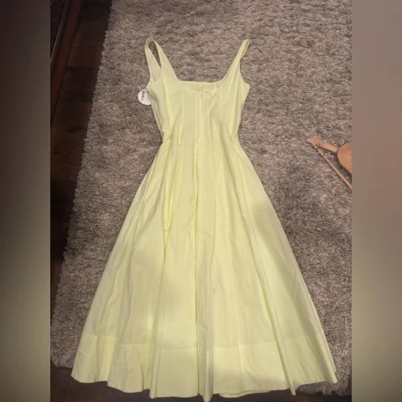 STAUD yellow maxi dress - Picture 4 of 4